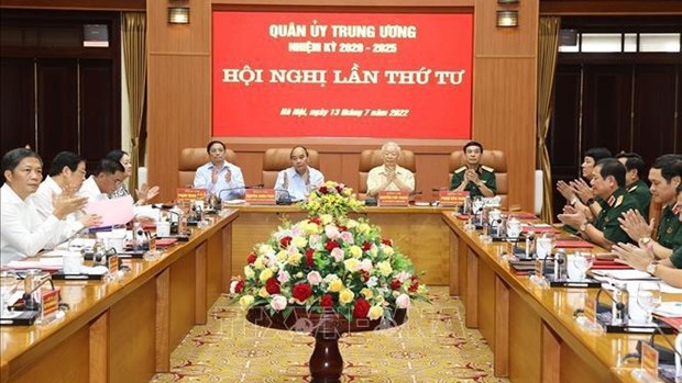 Party chief chairs meeting of Central Military Commission